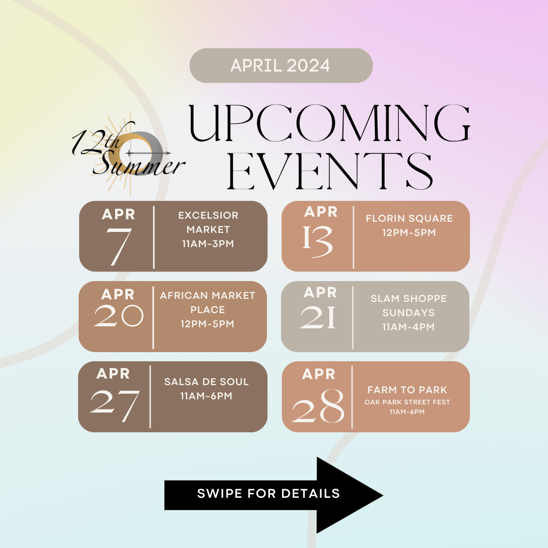 April 2024 Events 12th Summer