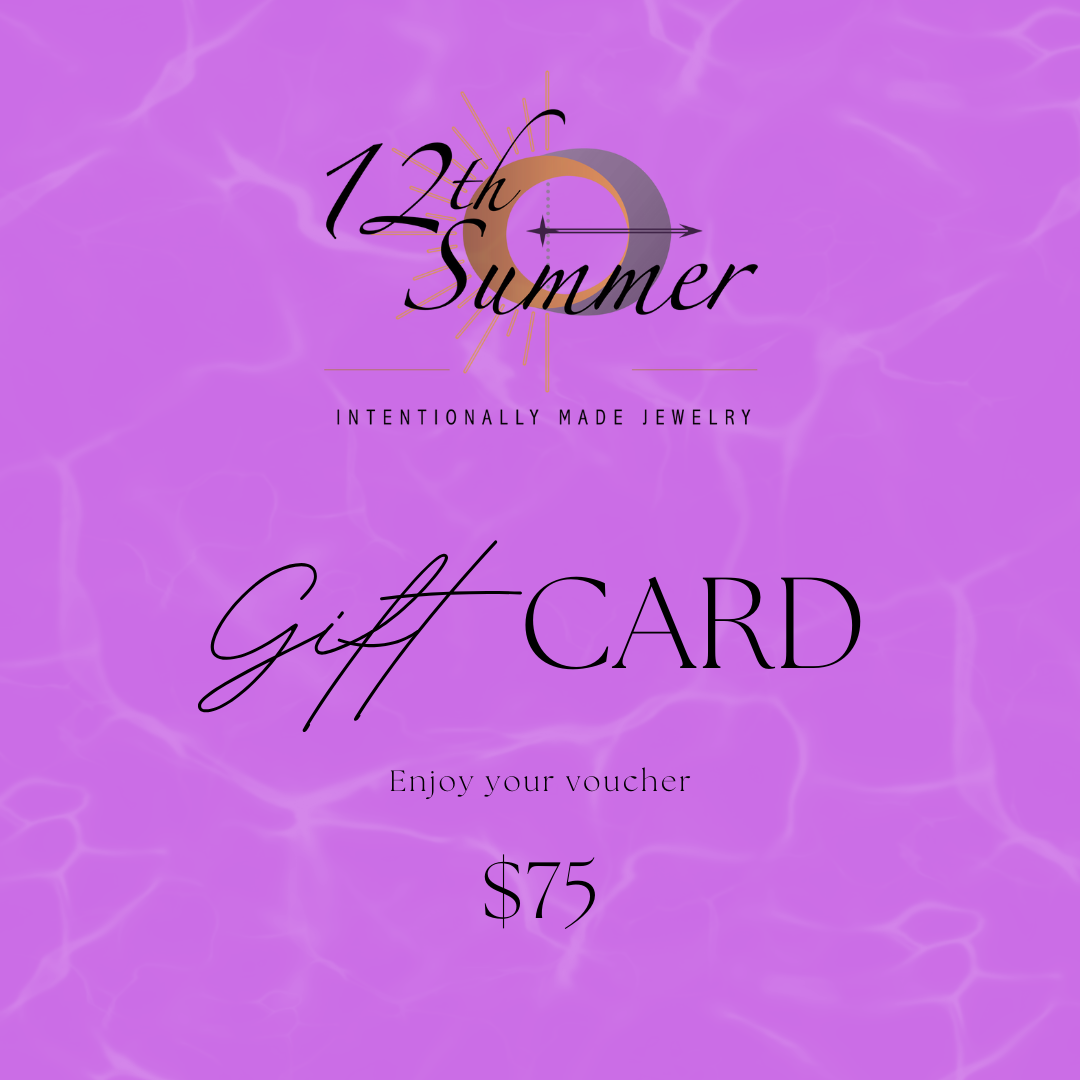 12th Summer Gift Card 12th Summer