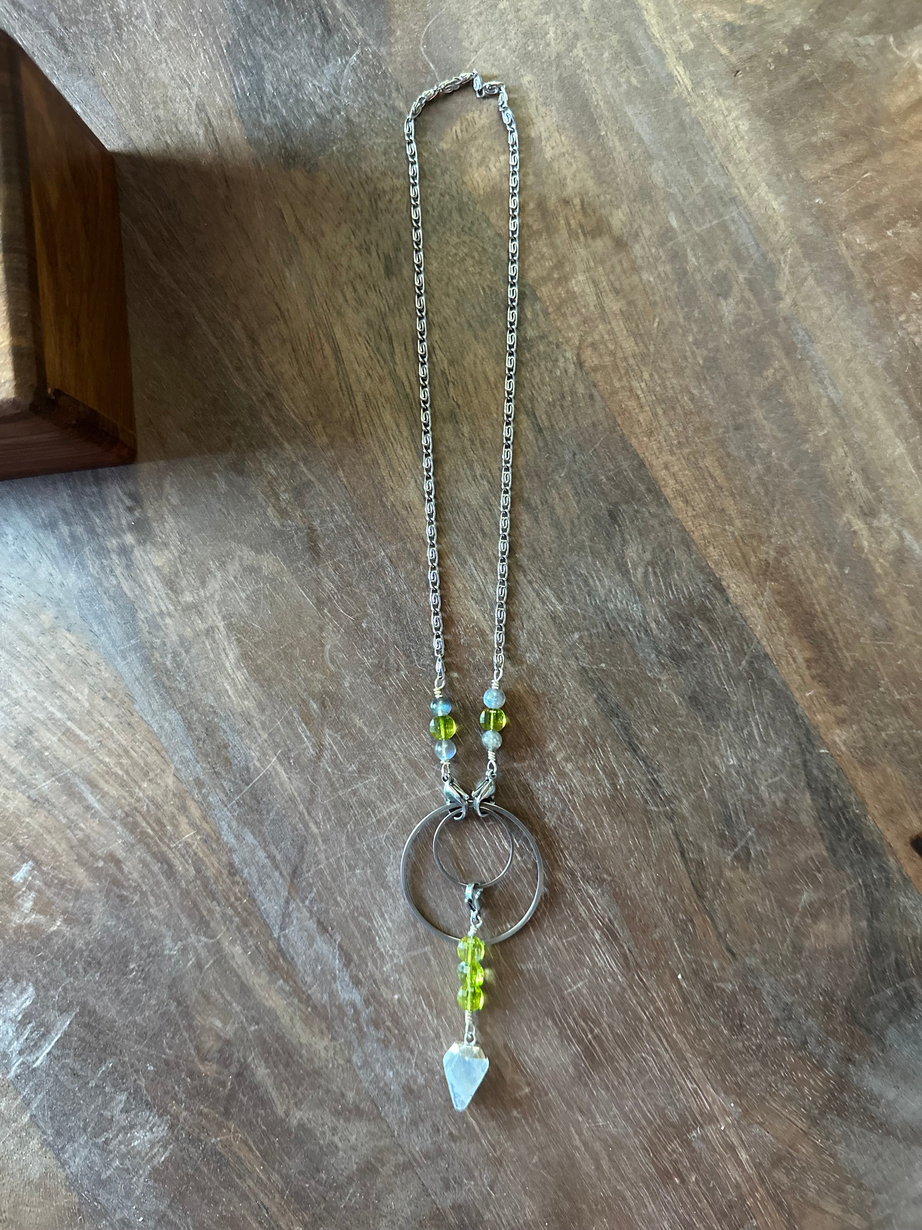 When not being worn as a body chain, this can be worn as a necklace (and styled multiple ways with the different connectors that are all included. The remaining unused portions can be worn as an intricate hand chain paired with your necklace which is sure to spark conversation