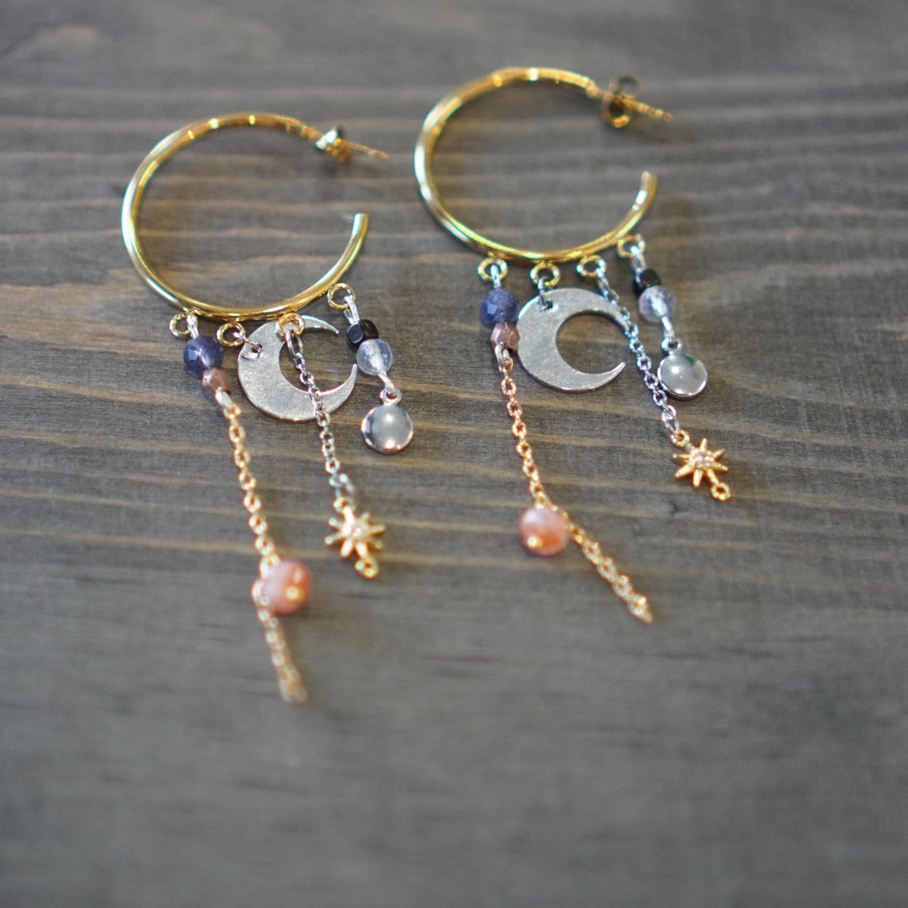 Day & Night Earrings