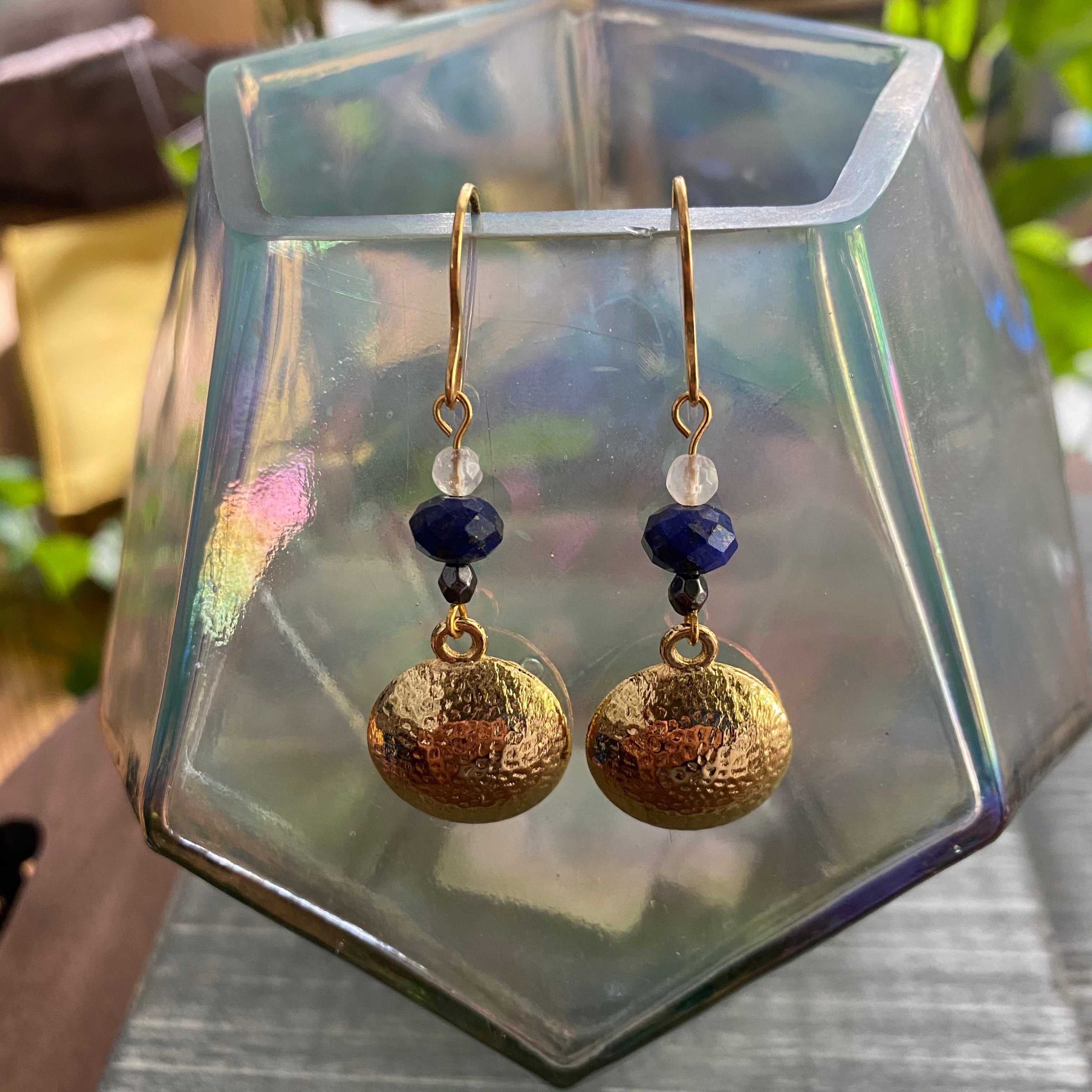 Disk Drop Earrings 12th Summer