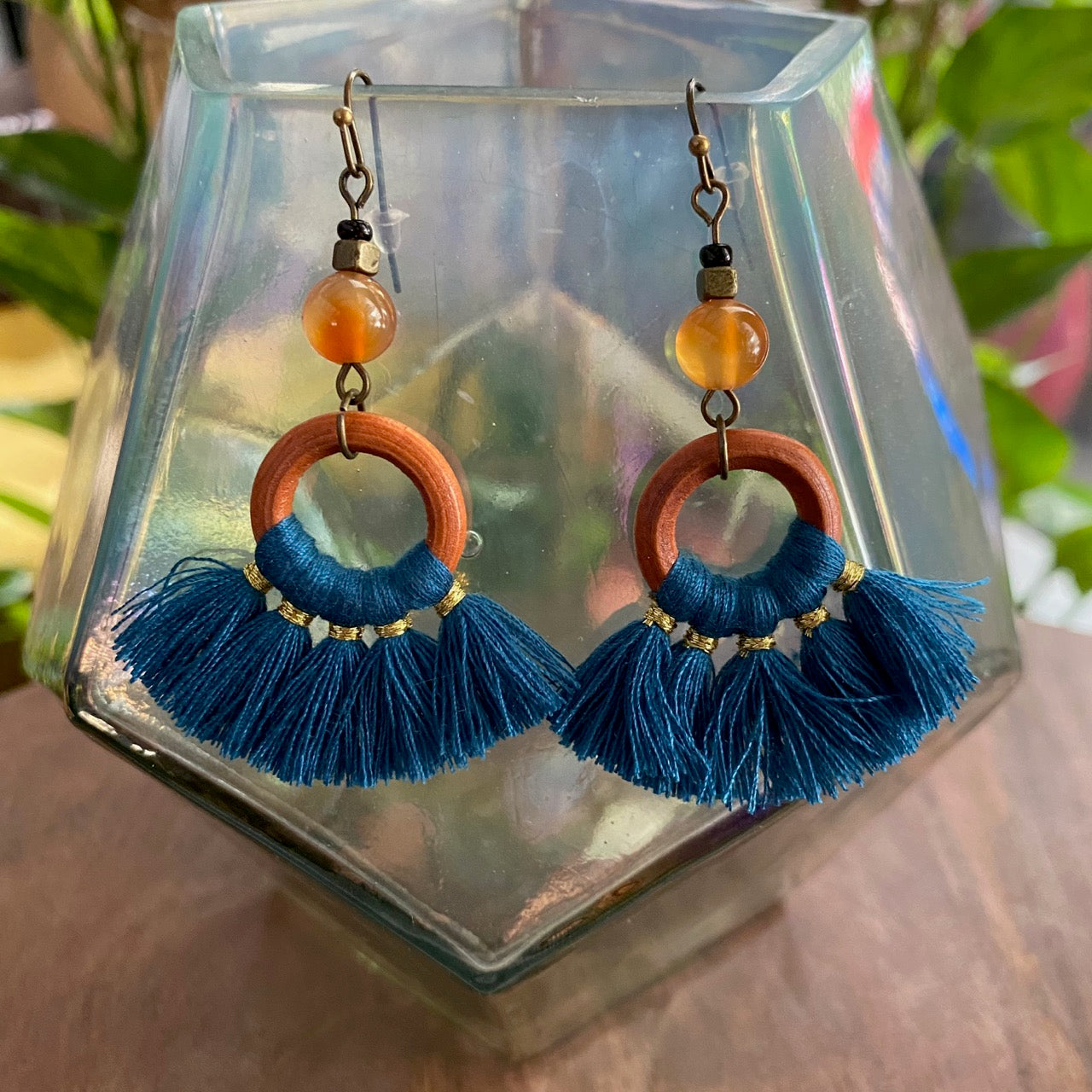 Fiesta Stone Earrings 12th Summer