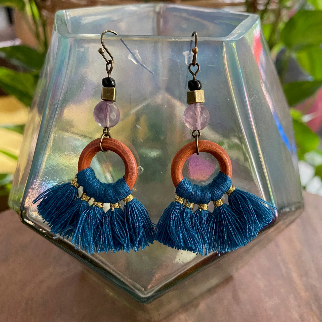 Fiesta Stone Earrings 12th Summer