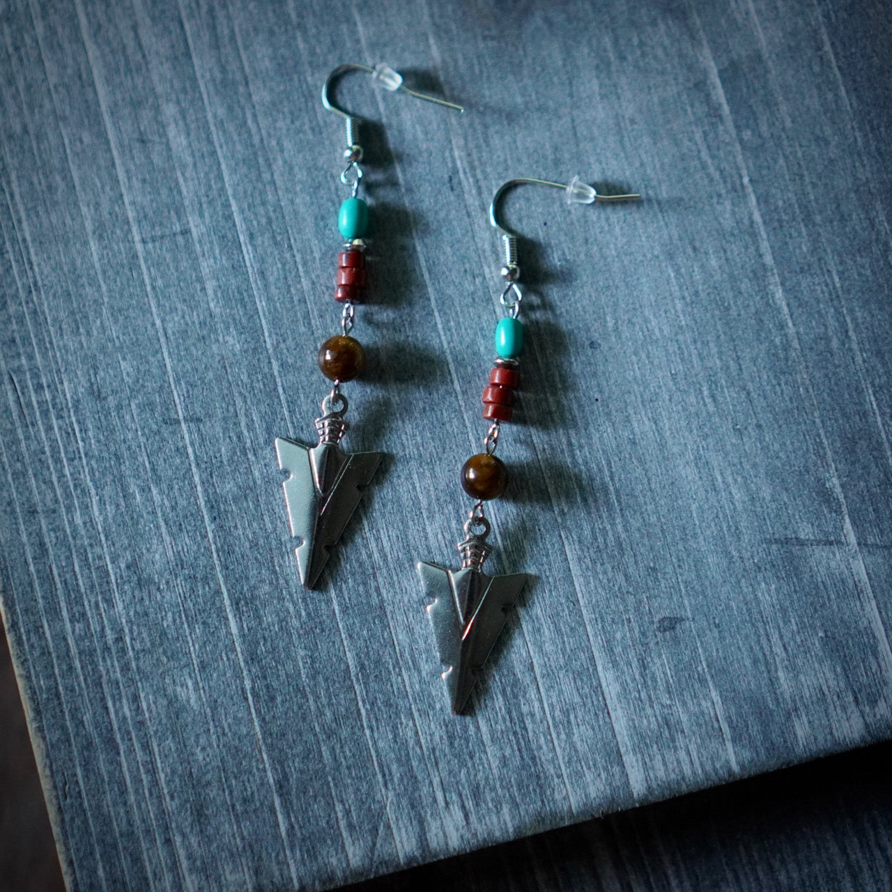 Focus Health & Stability Arrow Earrings