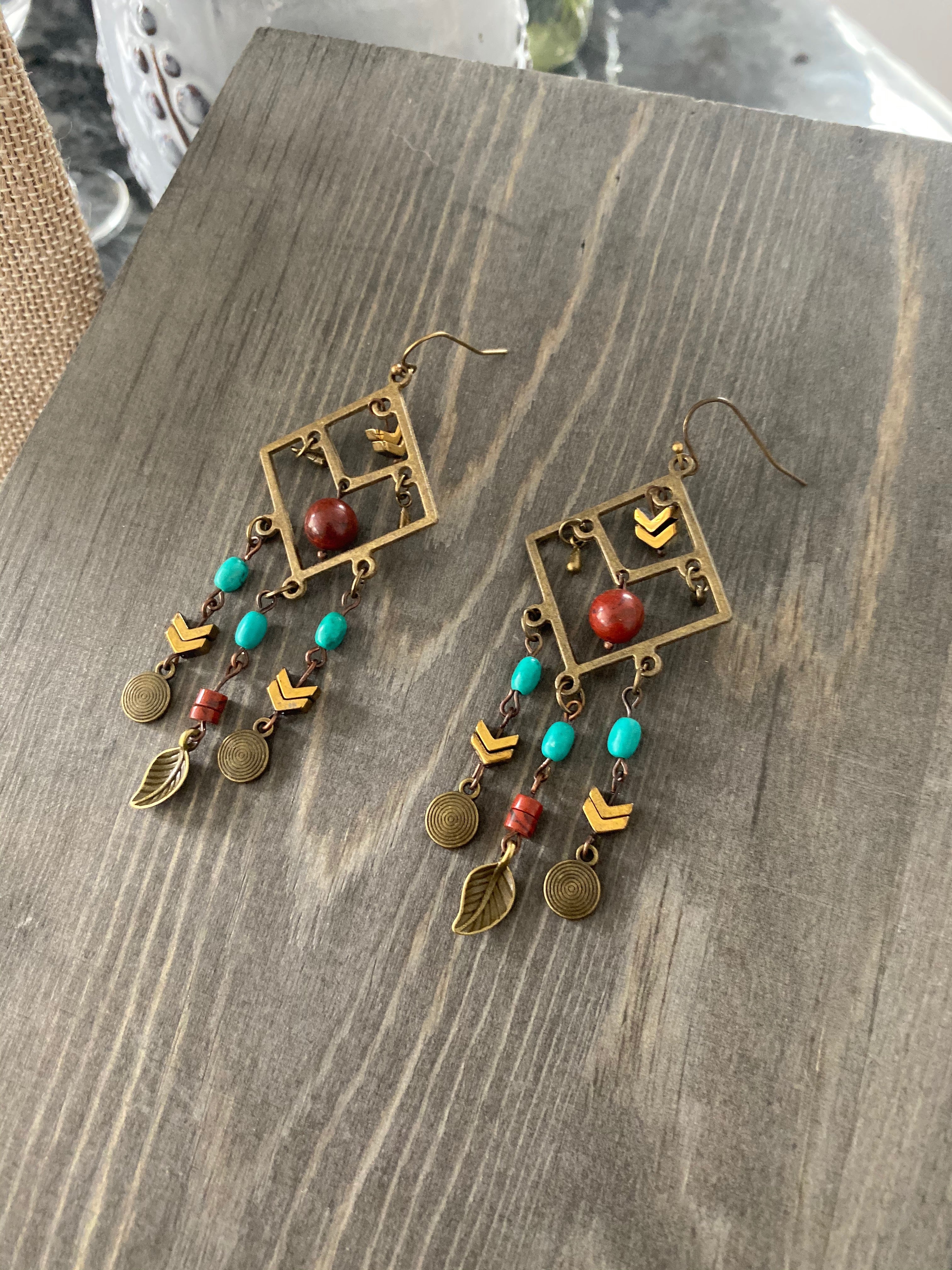 Health & Stability Chandelier Earrings