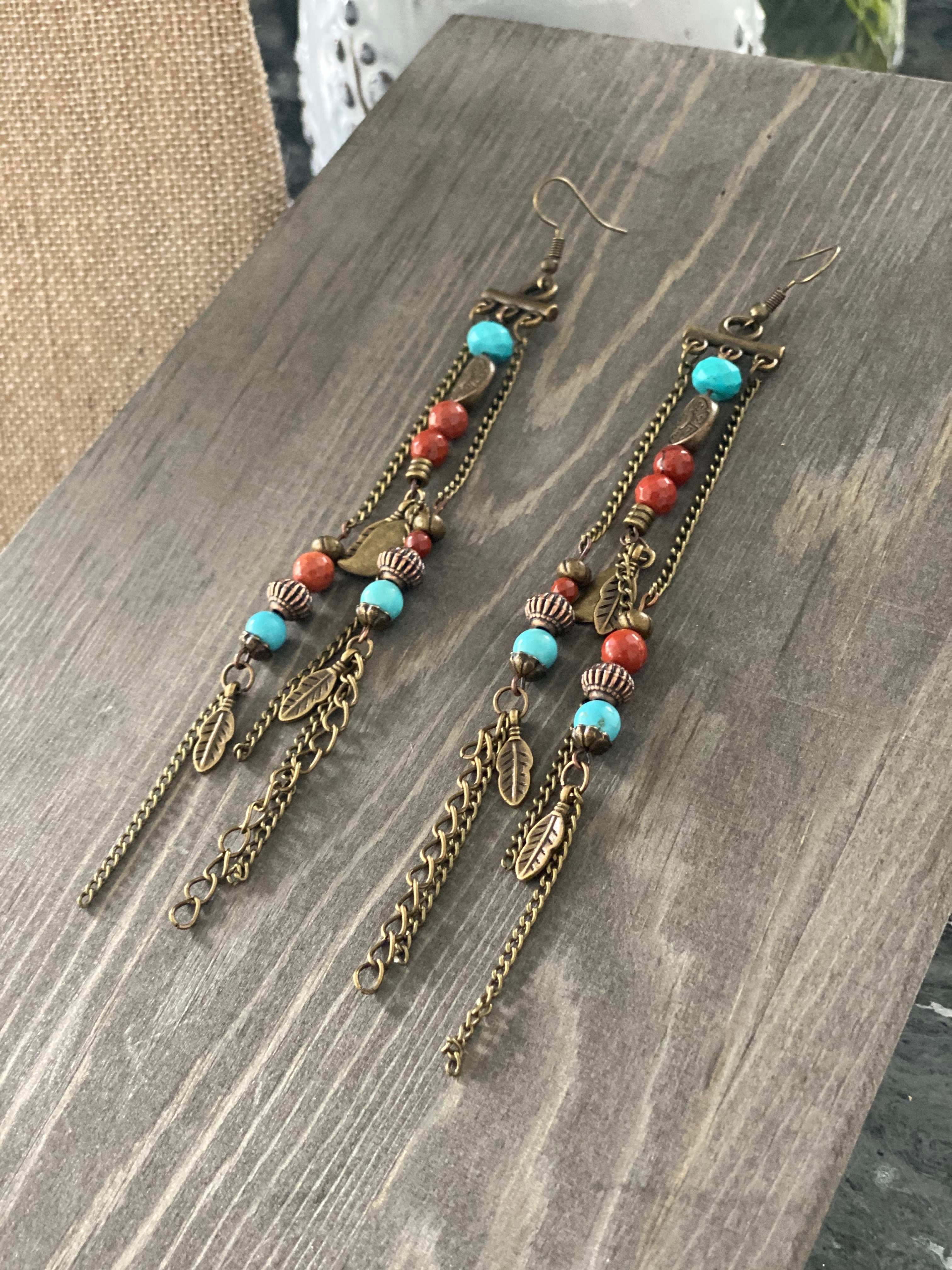 Health & Stability Long Sweep Earrings 12th Summer