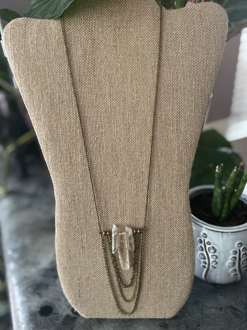 Drip Drip Quartz Necklace
