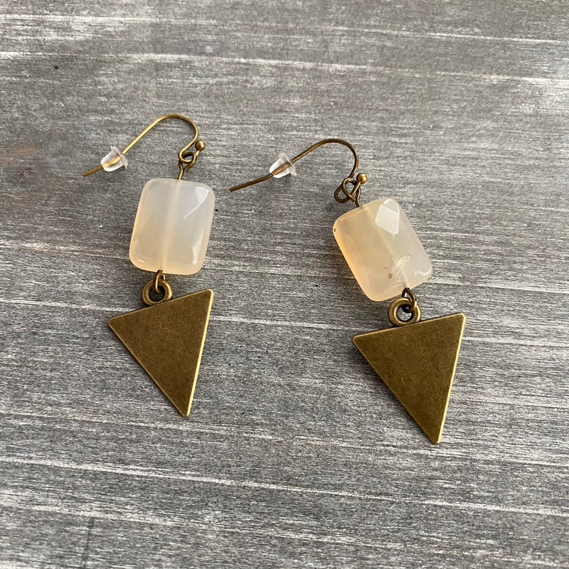 Simple Triangle Earrings