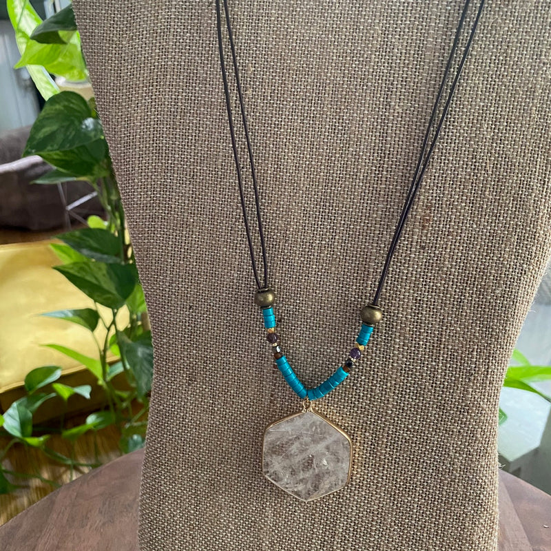 Tribal Clarity Necklace
