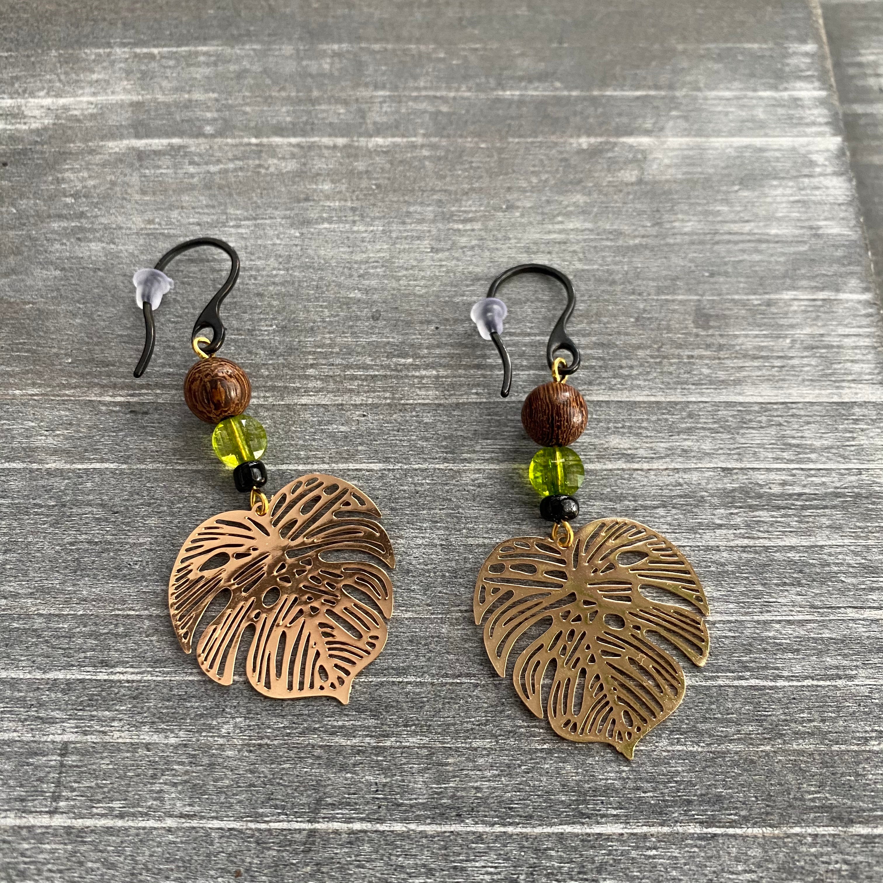 Leaf Drop Earrings 12th Summer