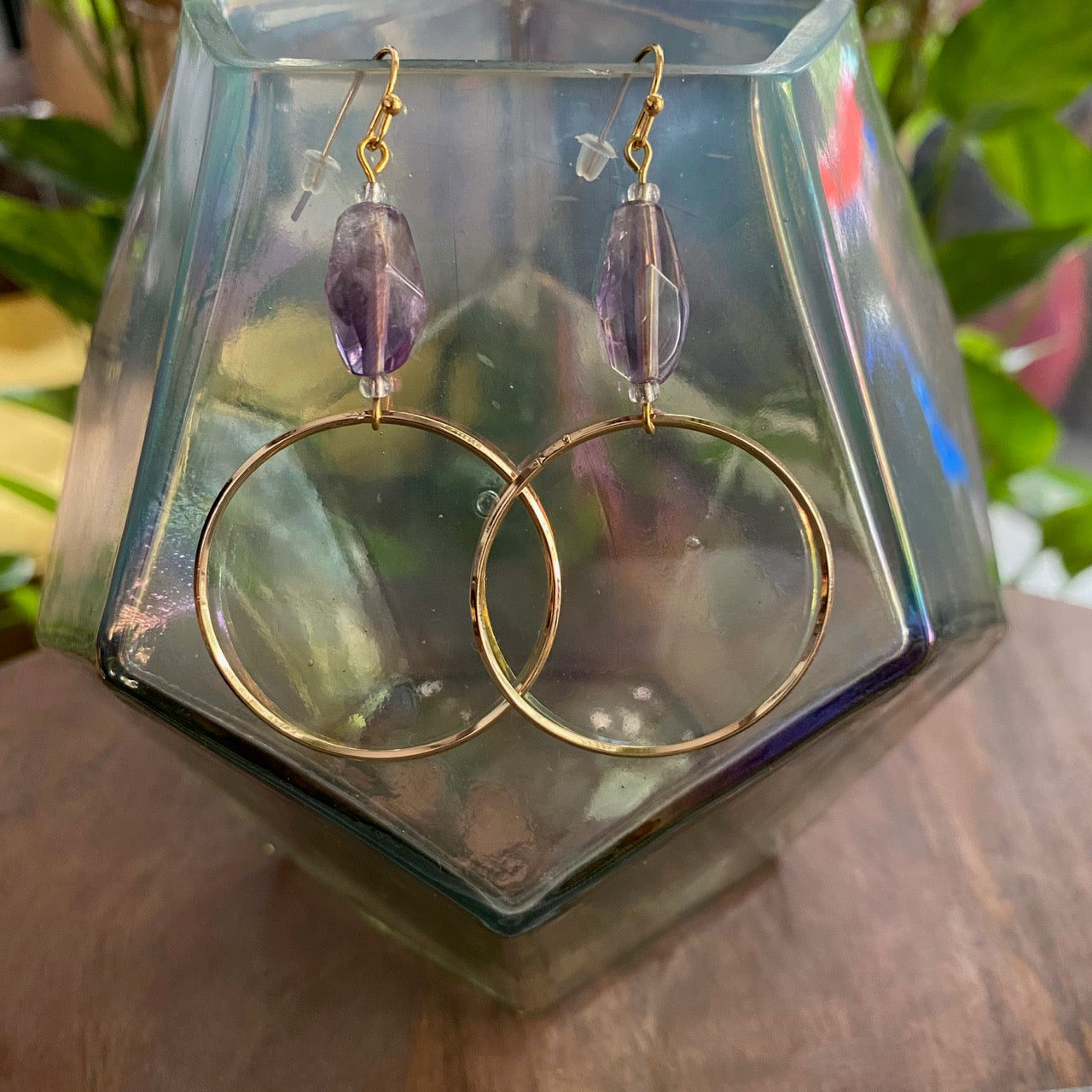 Raw Chunky Hoop Earrings 12th Summer