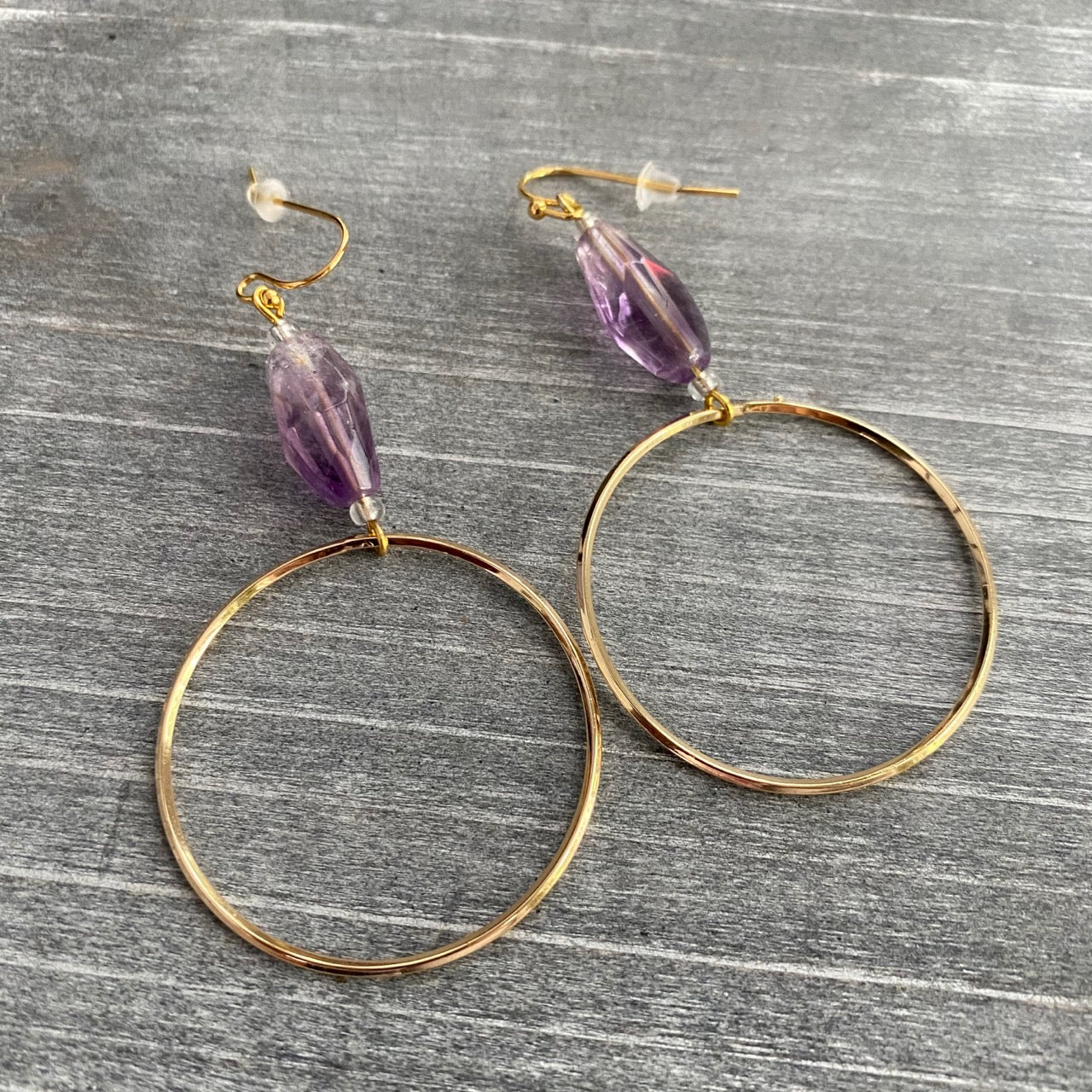 Raw Chunky Hoop Earrings 12th Summer