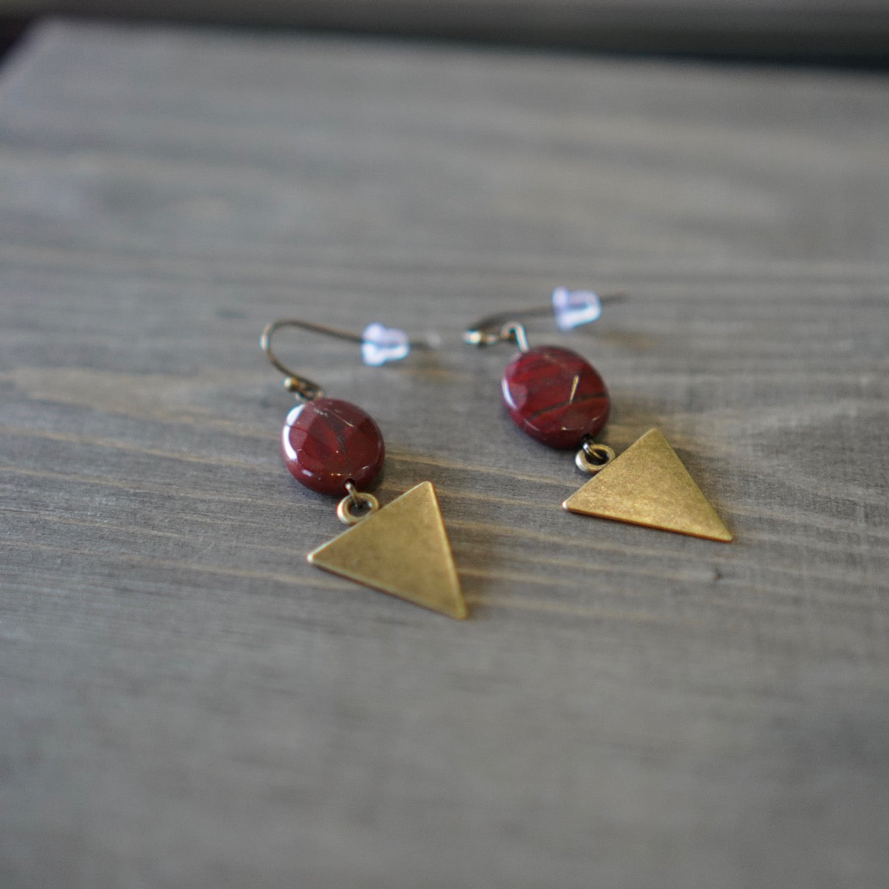 Simple Triangle Earrings 12th Summer