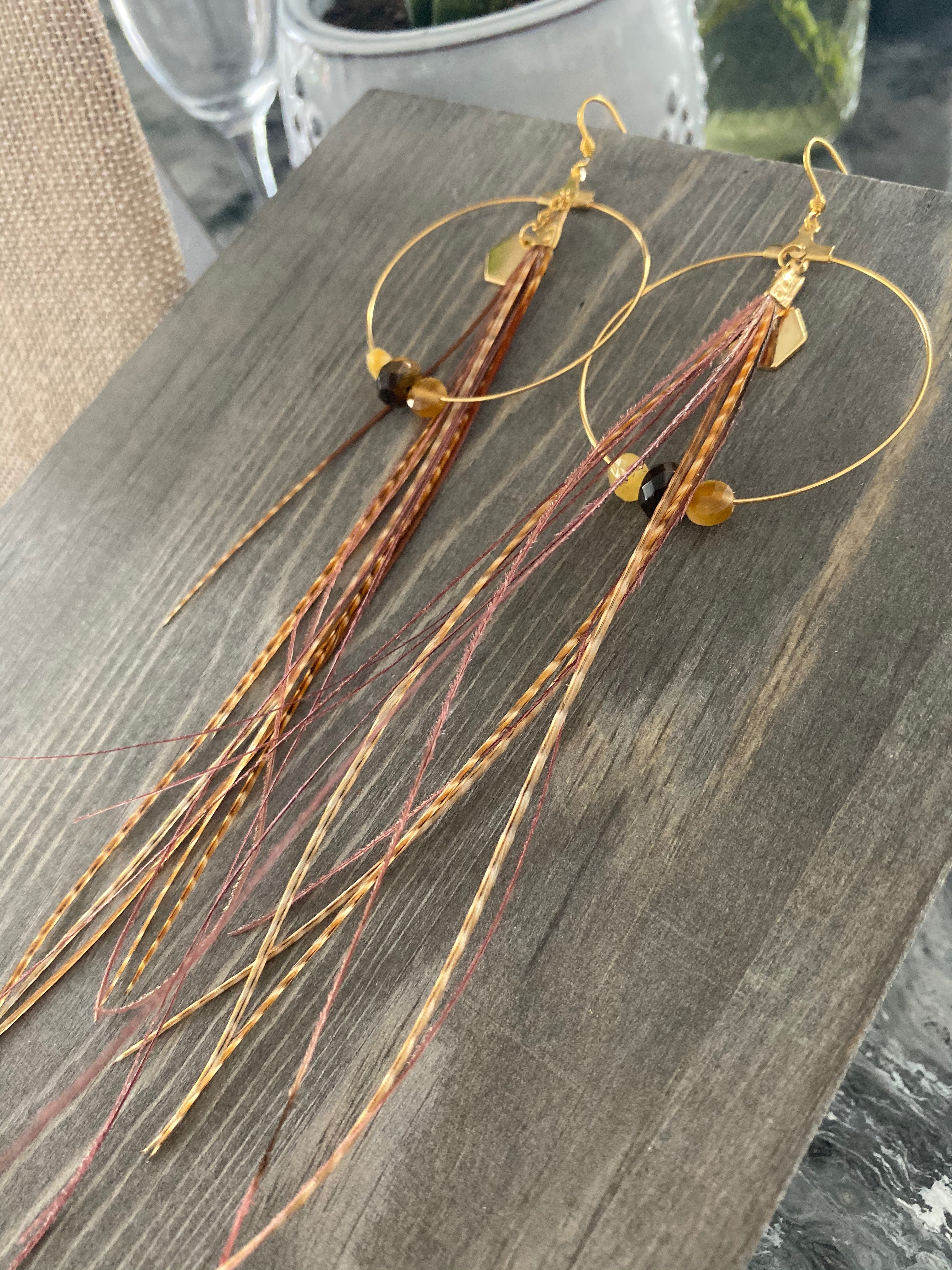 Tiger Tail Earrings 12th Summer