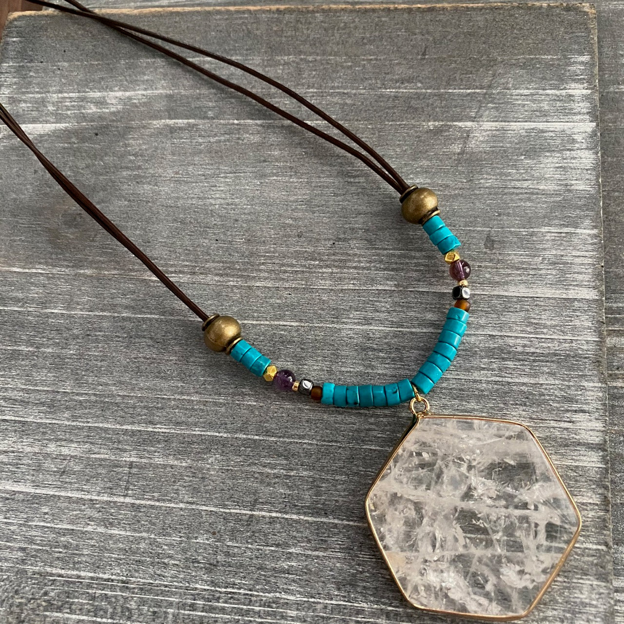 Tribal Clarity Necklace